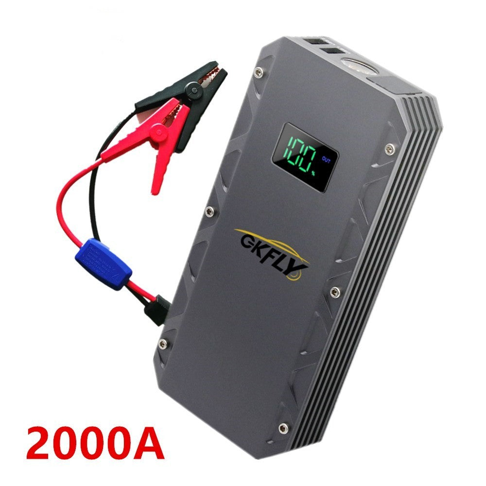 GKFLY 2000A Car  Starter Car Battery Booster LED Car St